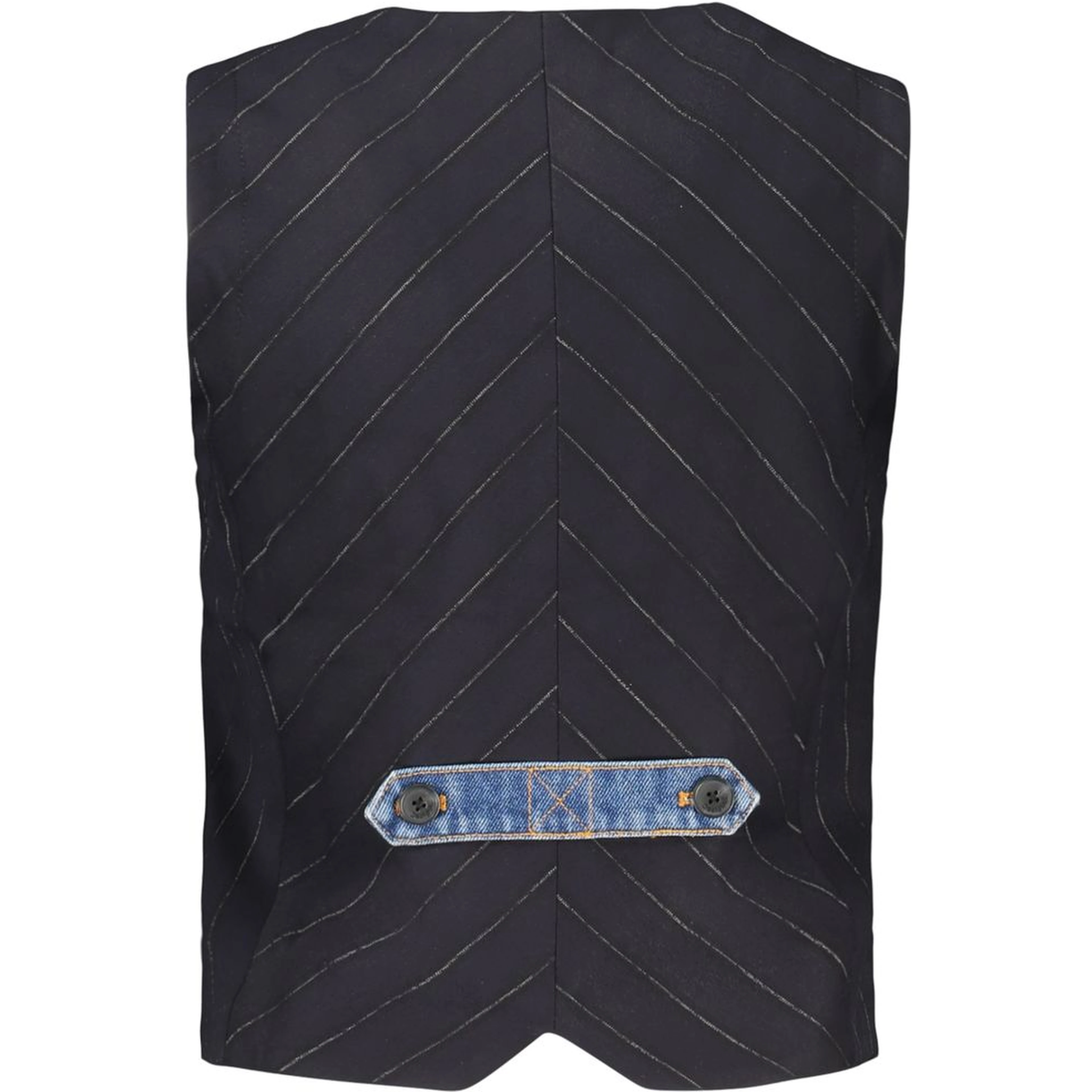 Blue Cotton Waistcoat