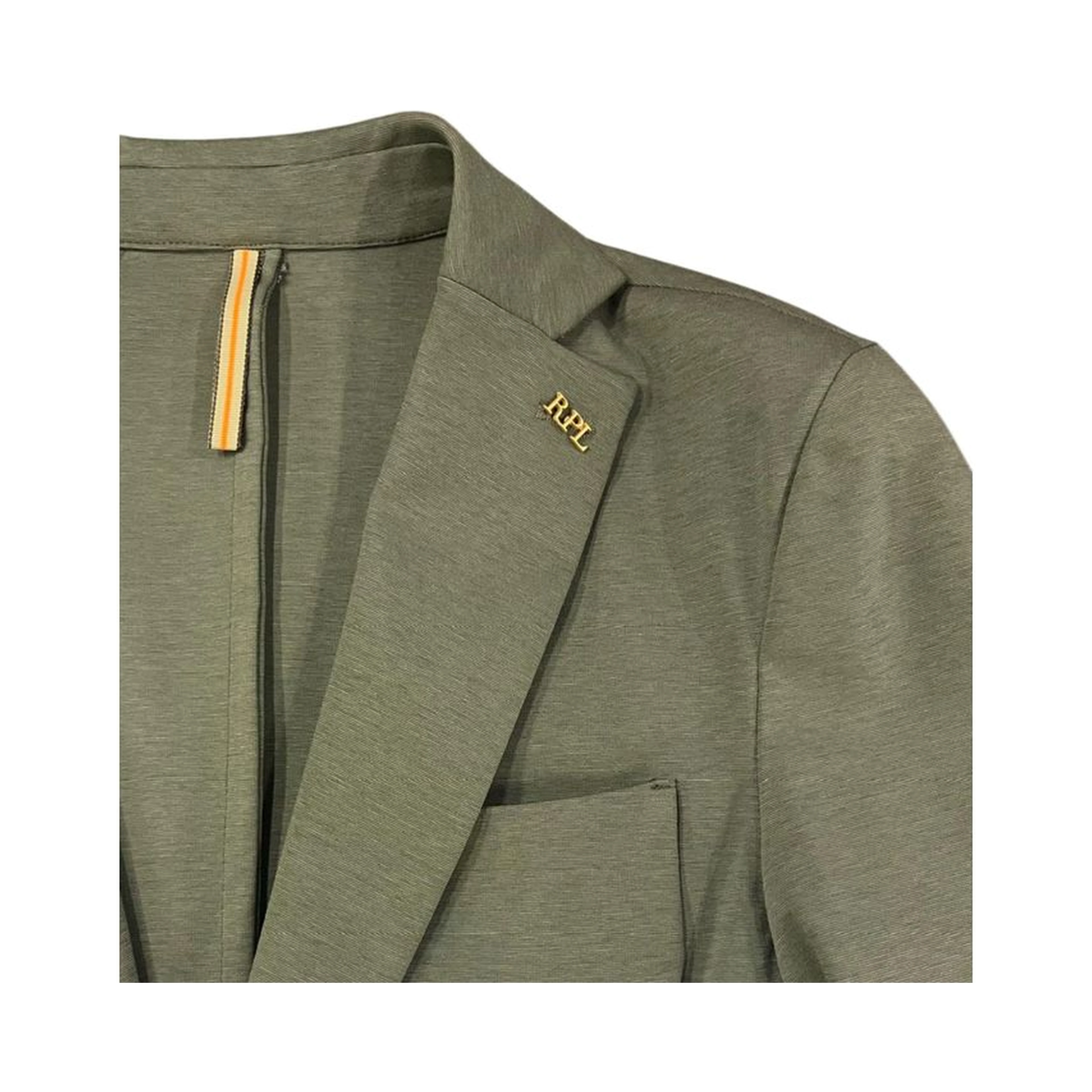 Green Cotton Men's Jacket