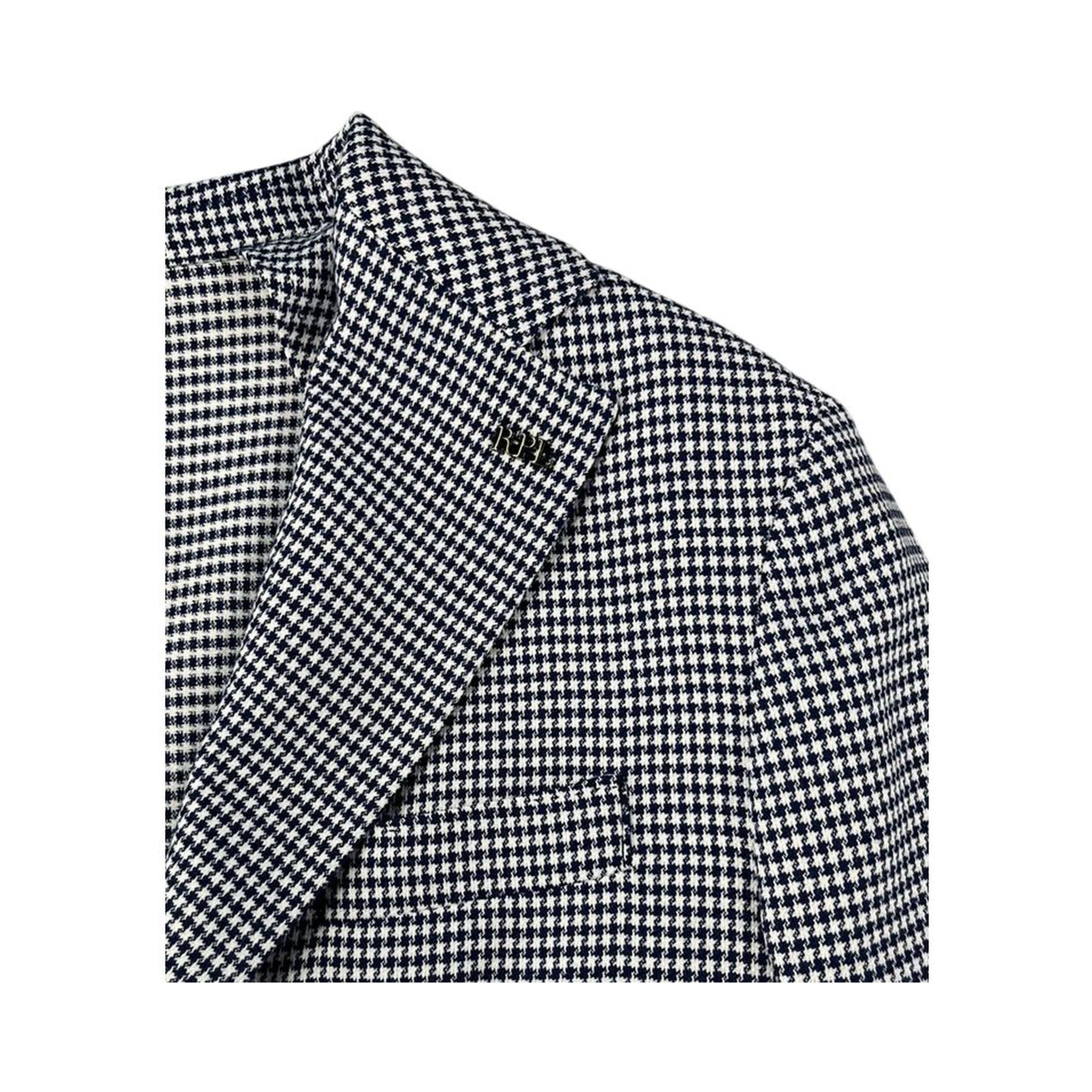 Blue Cotton Men Jacket