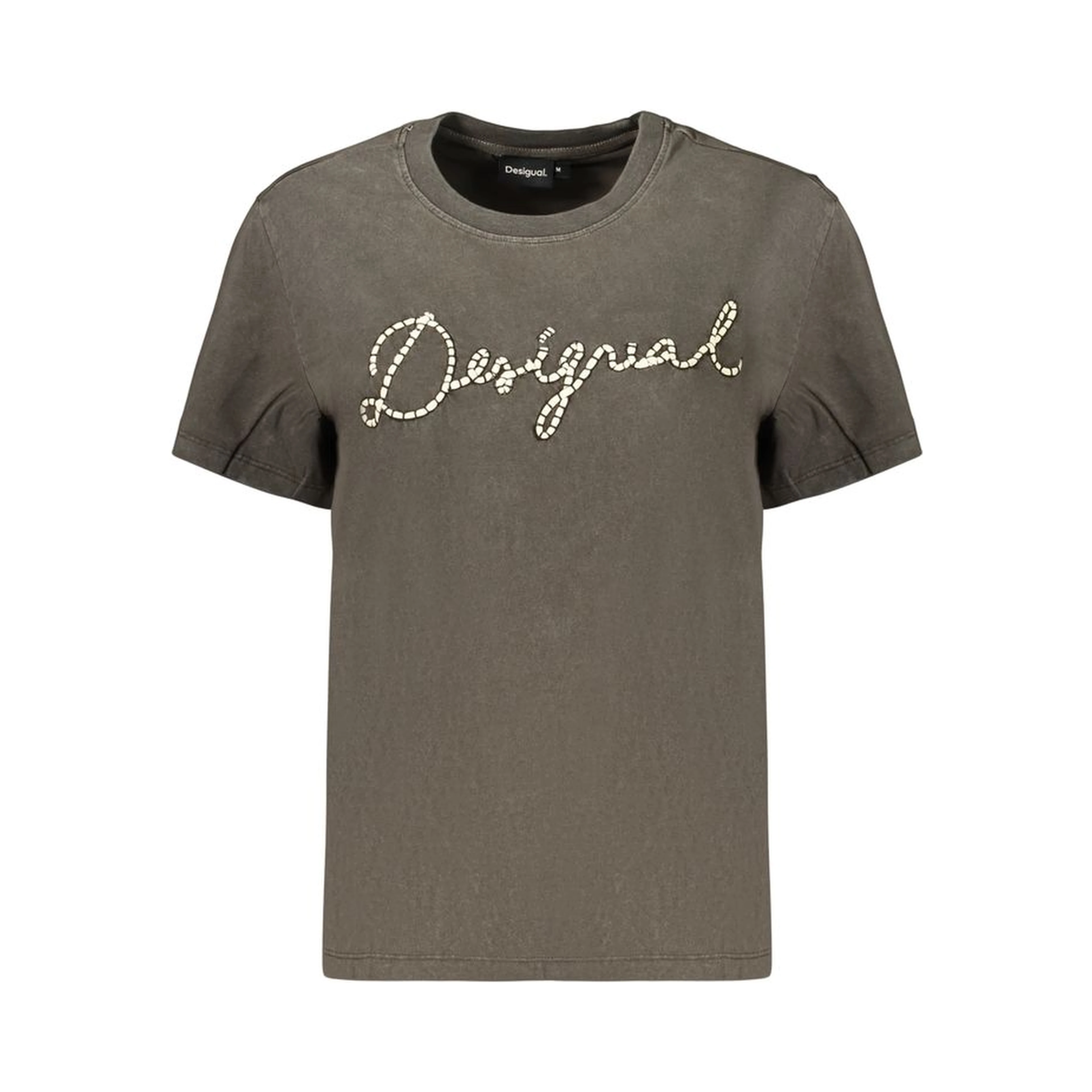 Gray Cotton T-Shirt