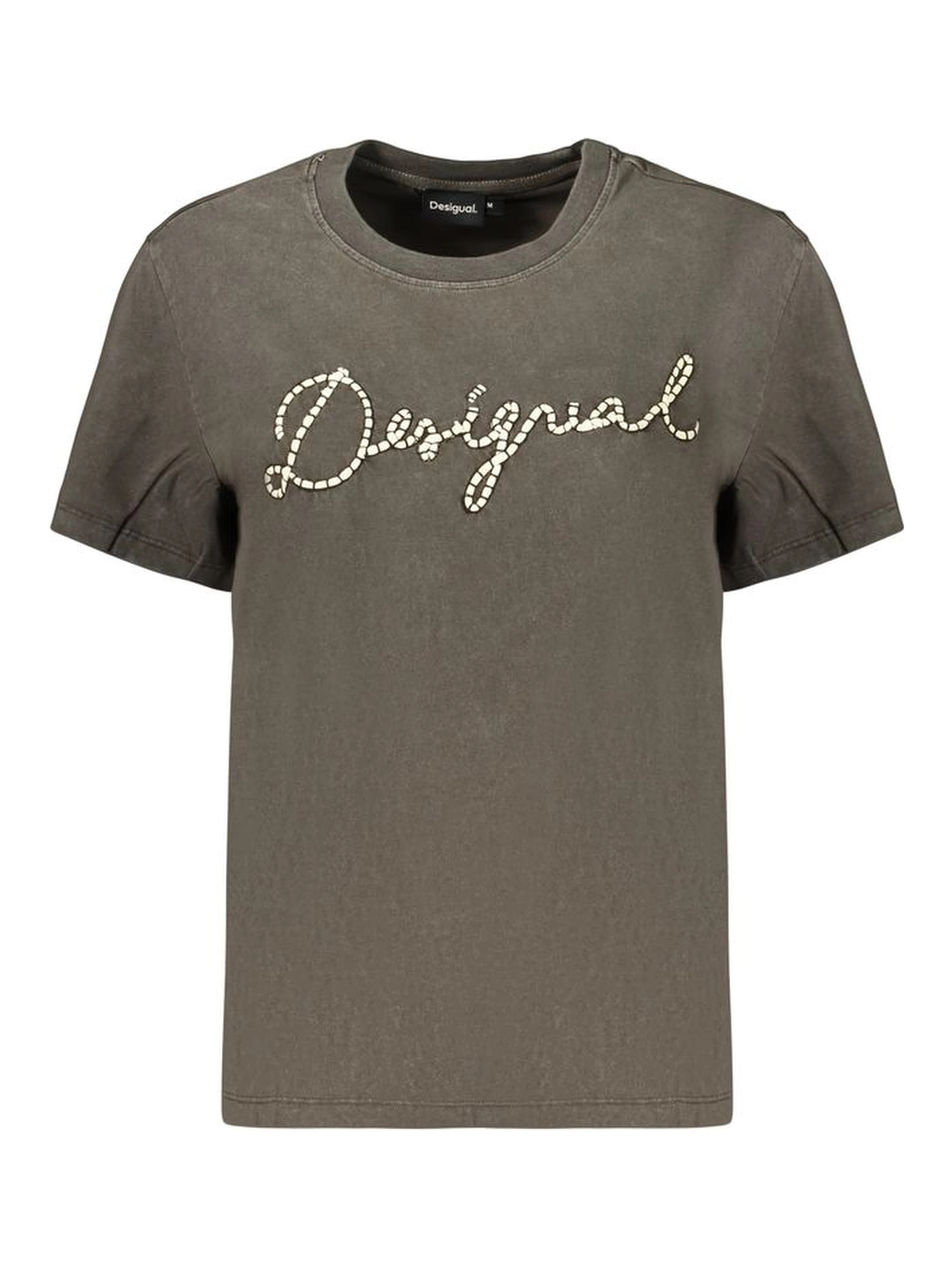 Gray Cotton T-Shirt