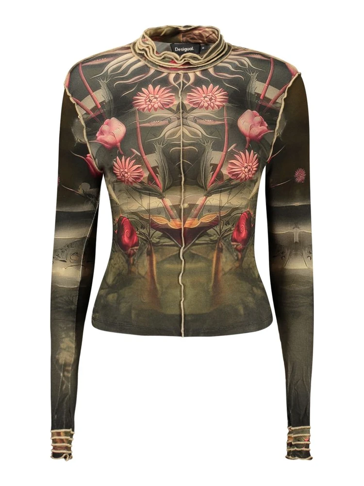 Black Elastane T-Shirt