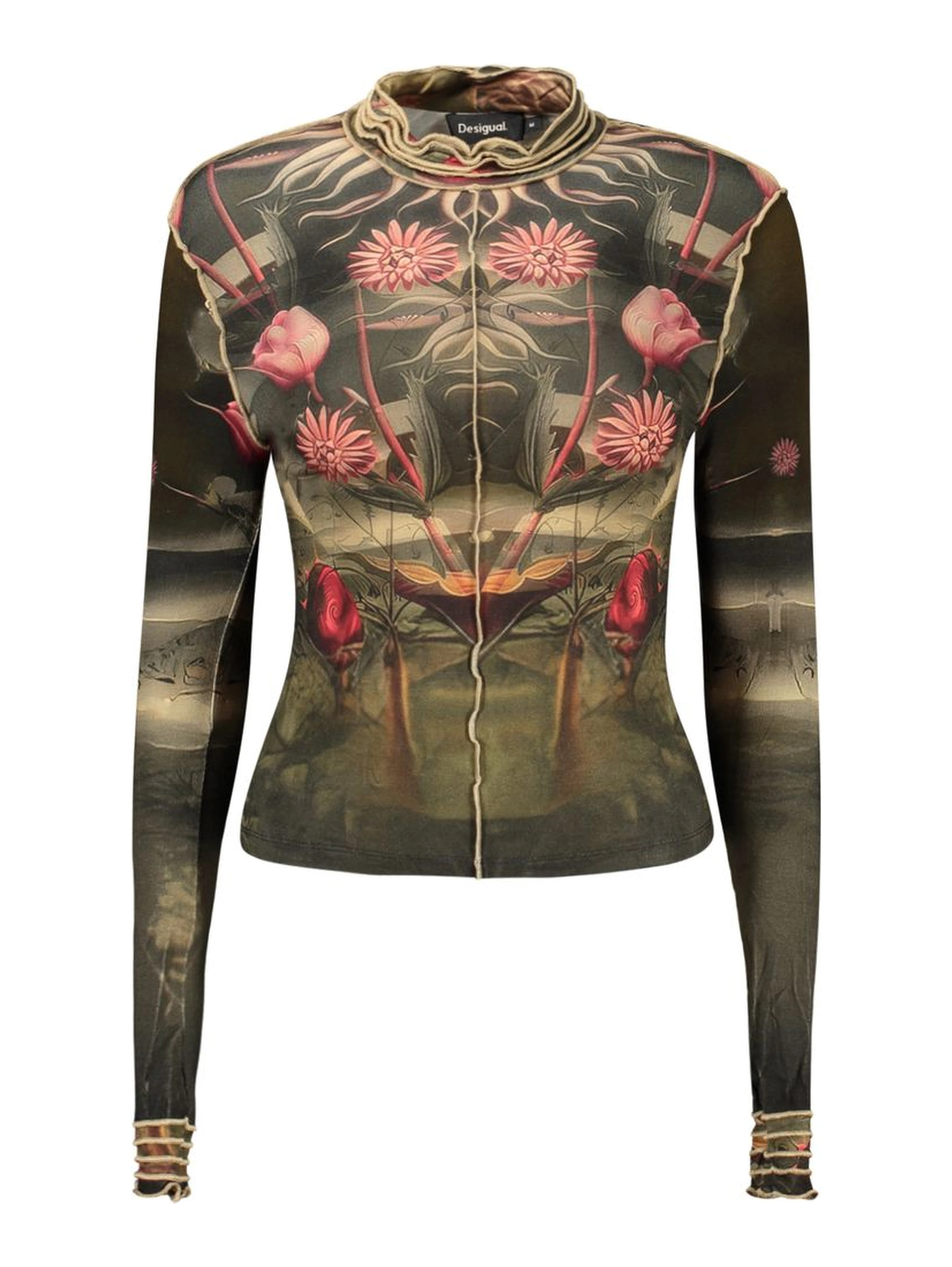 Black Elastane T-Shirt