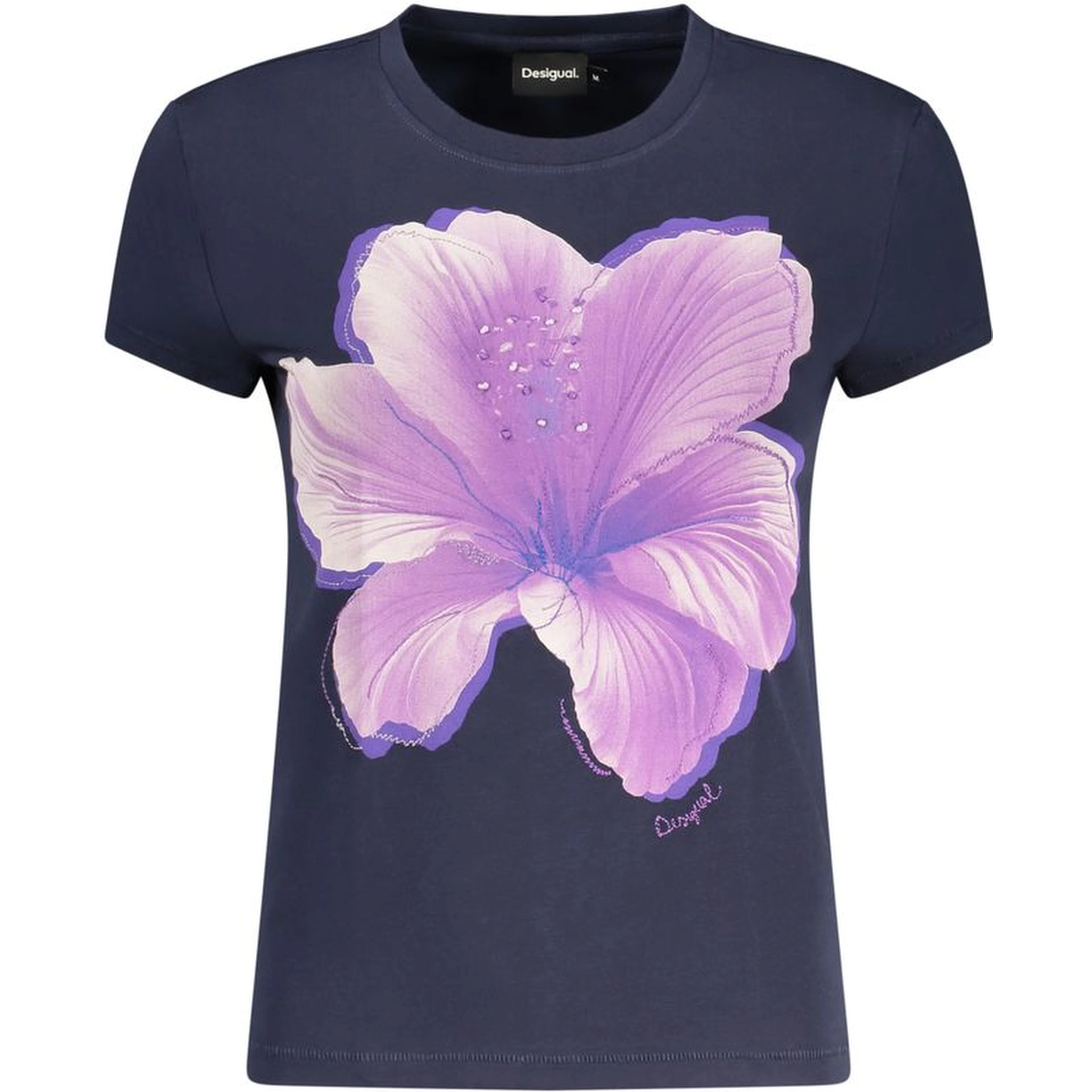 Blue Cotton T-Shirt