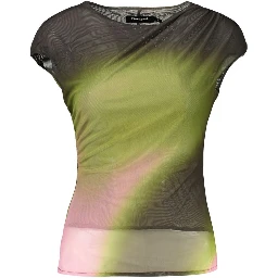 Green Polyester T-Shirt