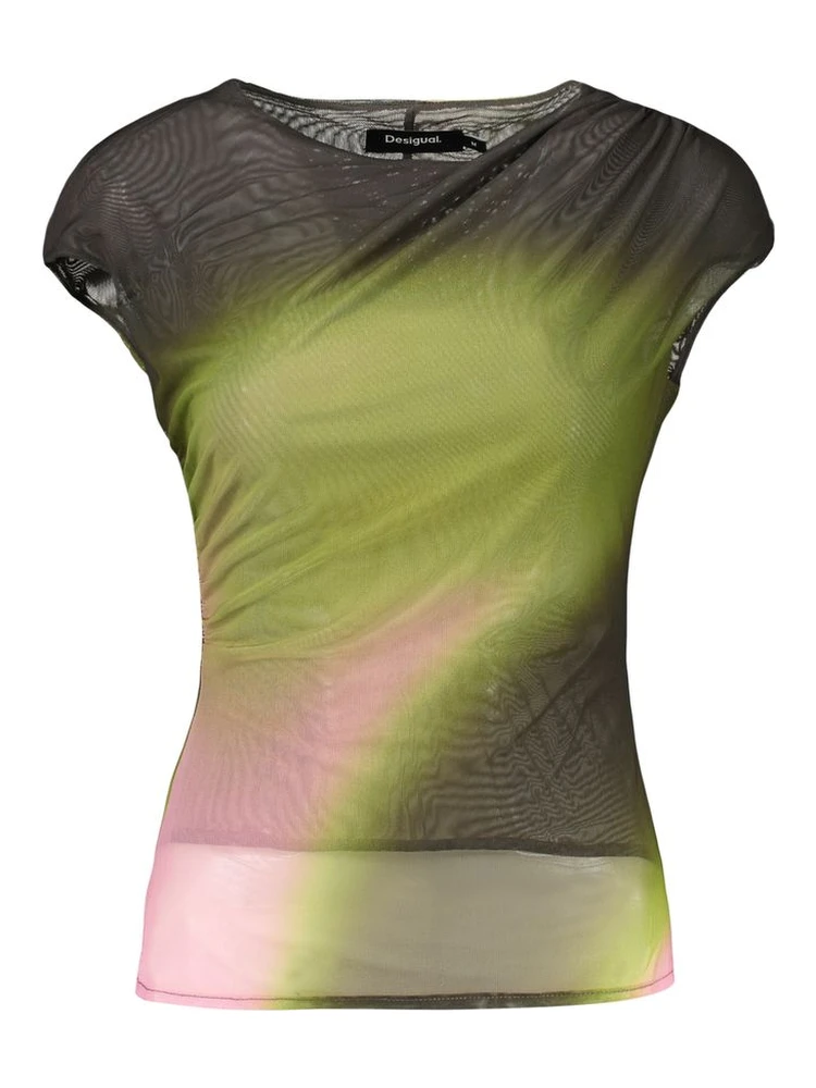 Green Polyester T-Shirt