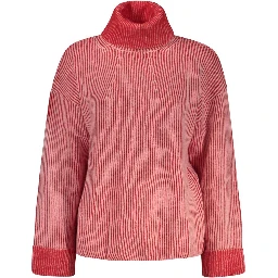Red Wool Turtleneck