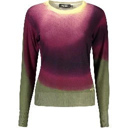 Purple Viscose Sweatshirt