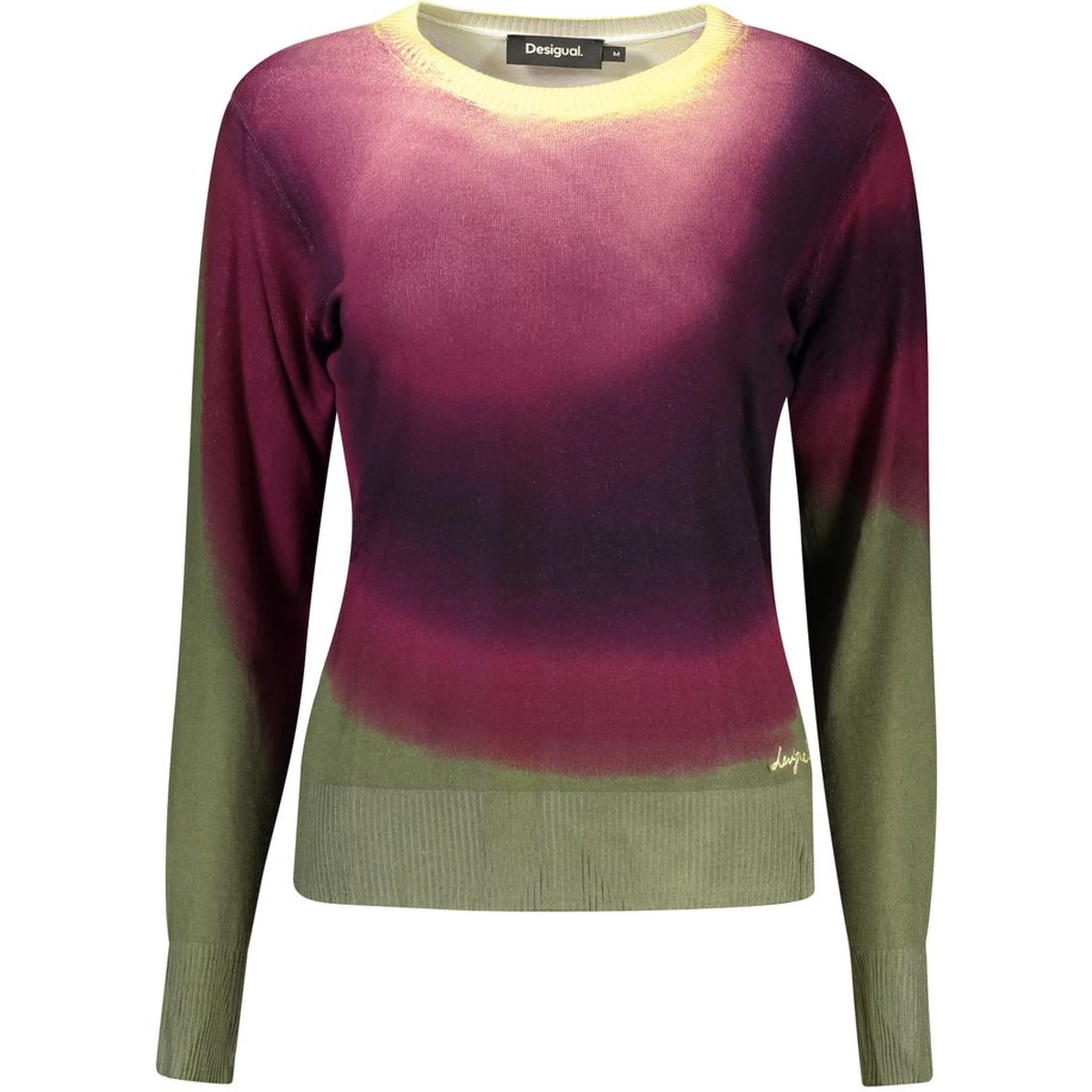 Purple Viscose Sweatshirt