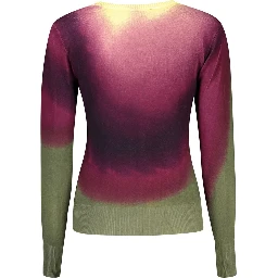 Purple Viscose Sweatshirt