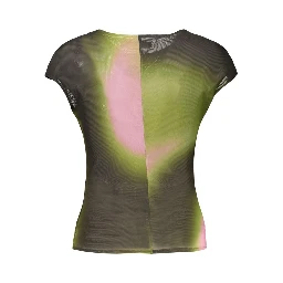 Green Polyester T-Shirt