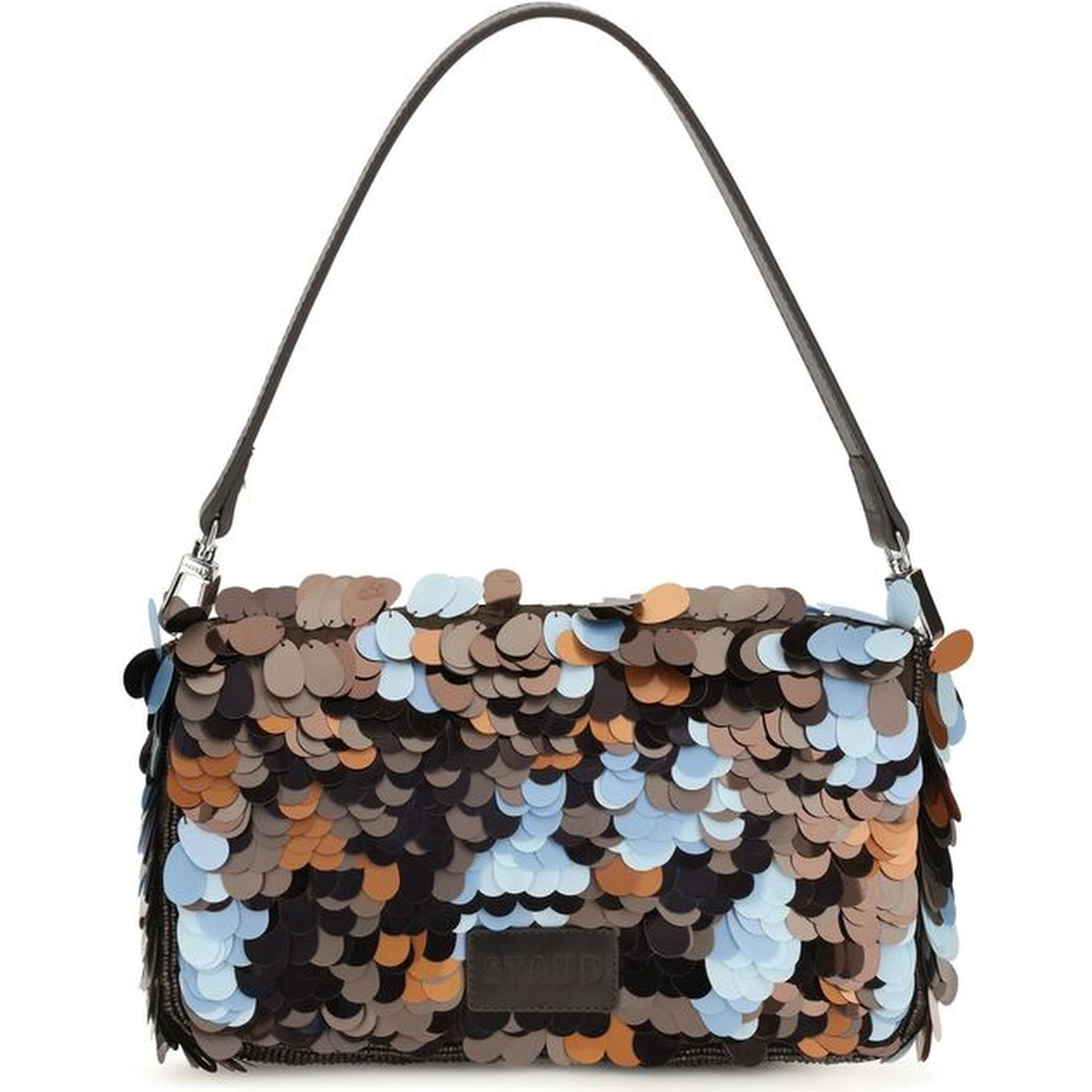Multicolor Marabou Shoulder Bag
