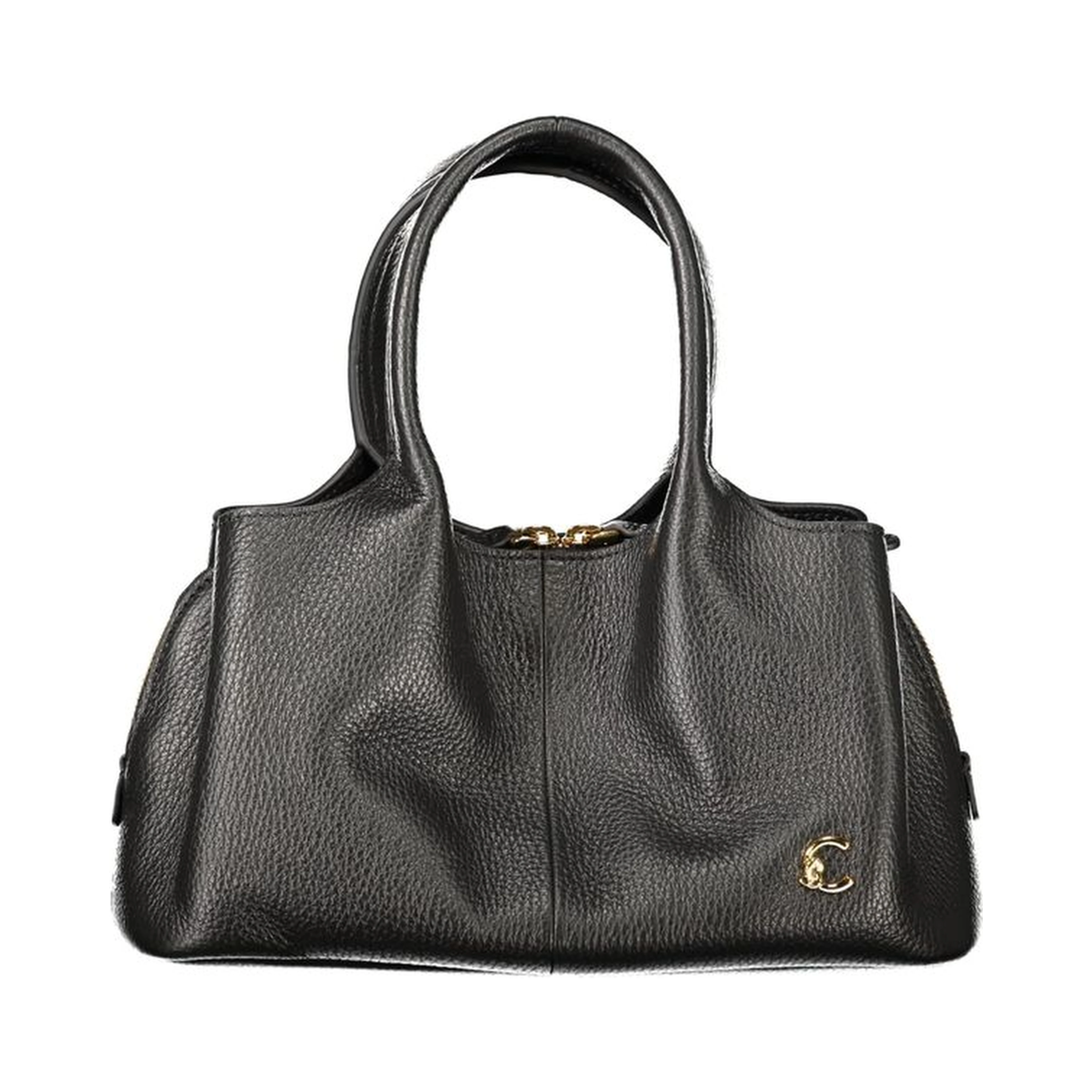 Black Leather Handbag