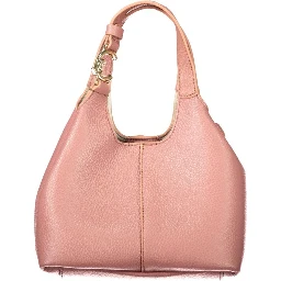 Pink Leather Handbag