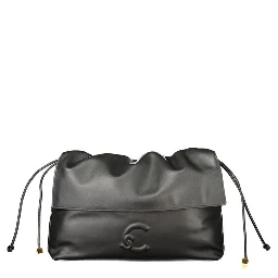 Black Leather Handbag