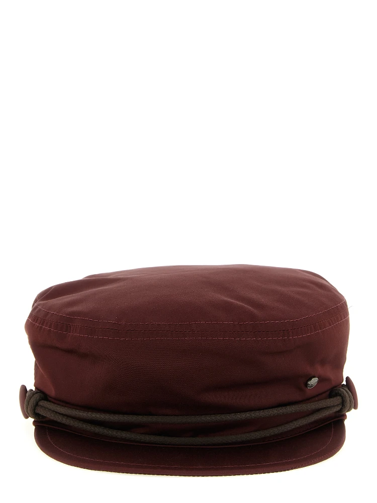 Bordeaux Polyester Fatcap Hat