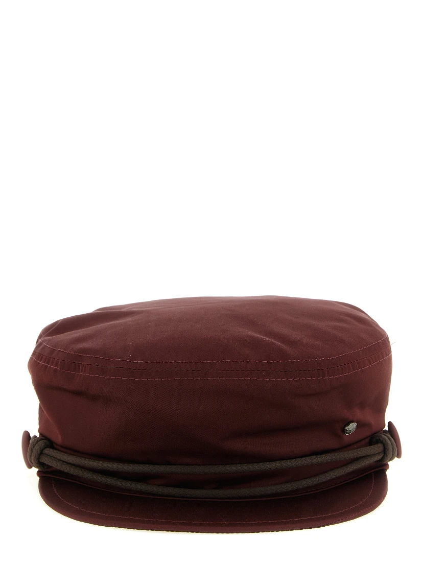 Bordeaux Polyester Fatcap Hat