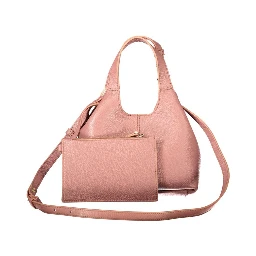 Pink Leather Handbag