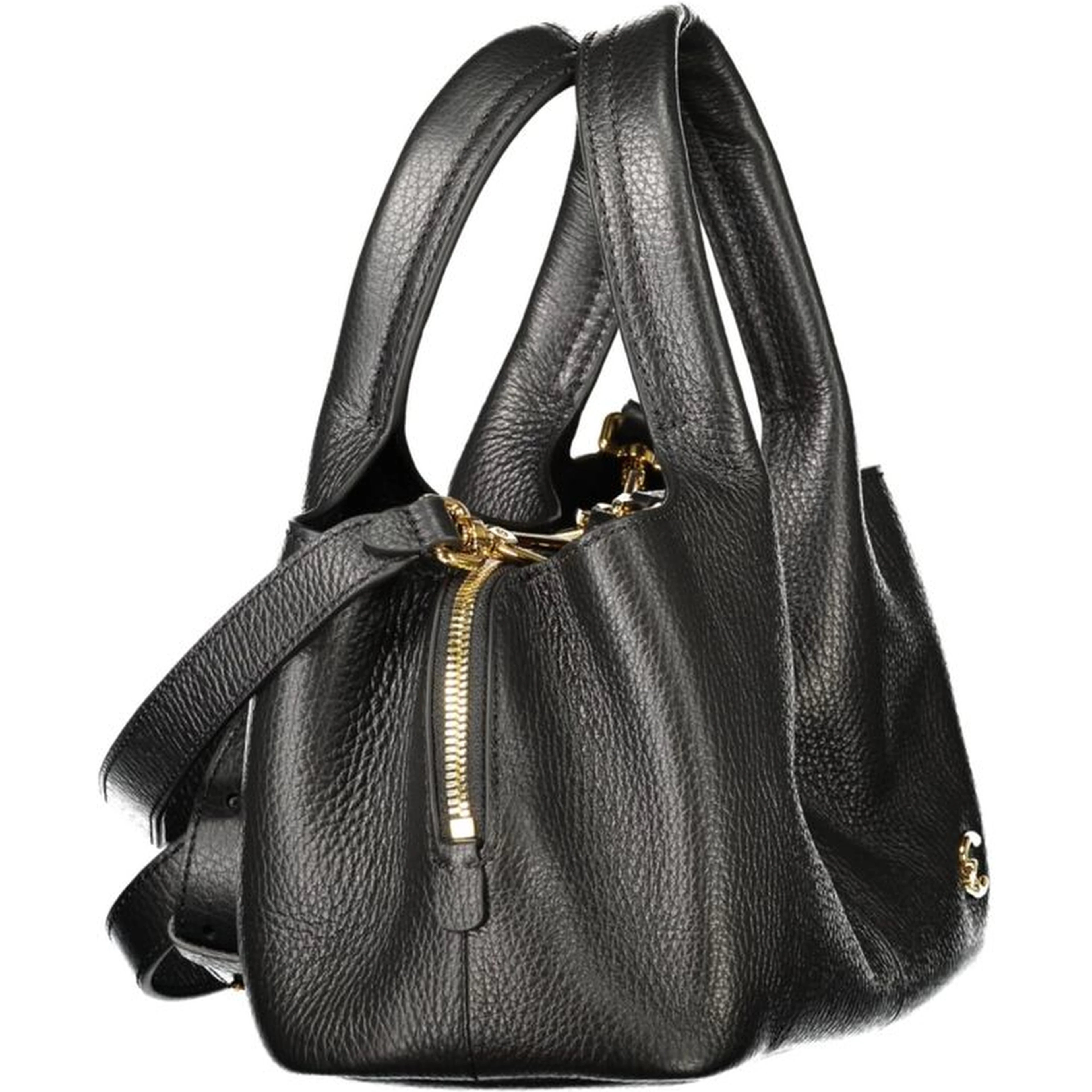 Black Leather Handbag