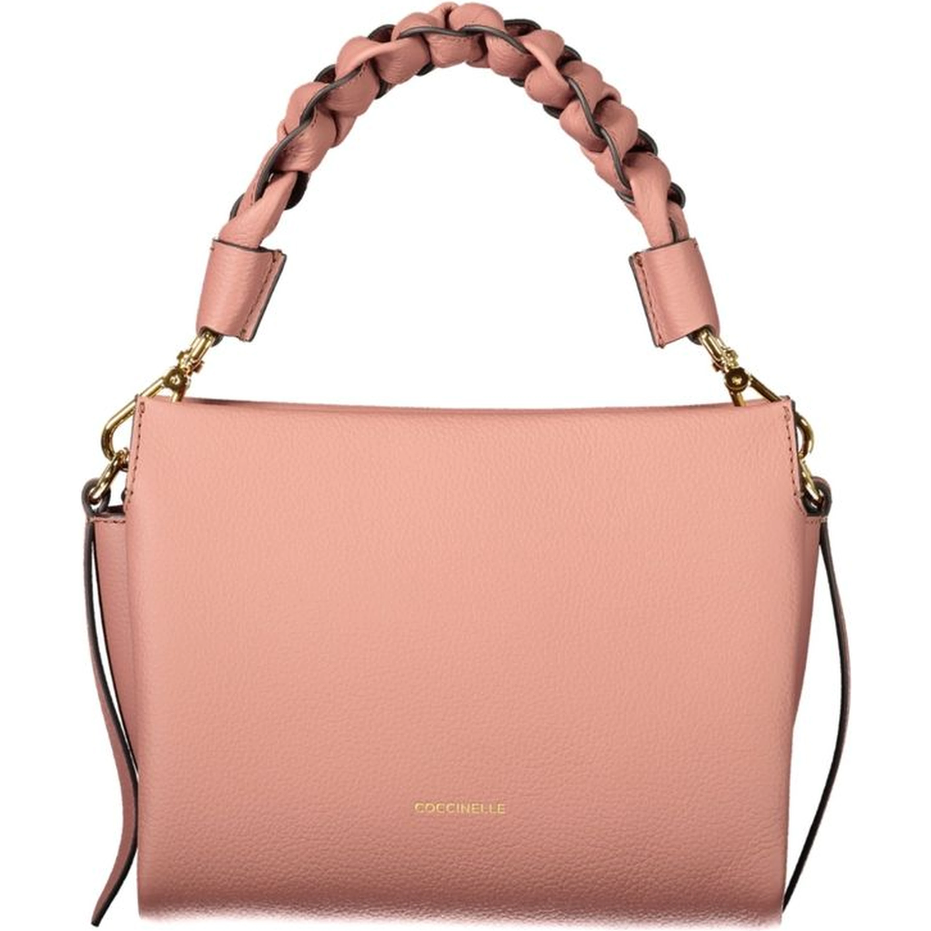 Pink Leather Handbag