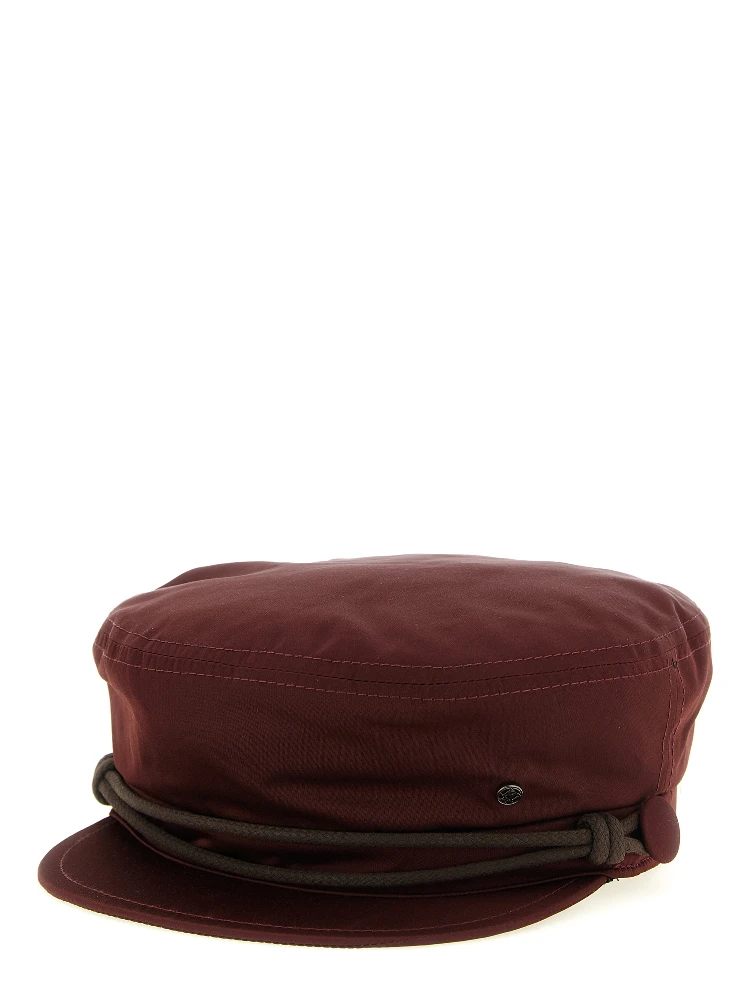 Bordeaux Polyester Fatcap Hat alternative