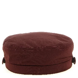 Bordeaux Polyester Fatcap Hat