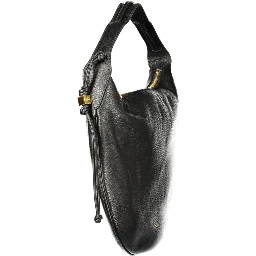 Black Leather Handbag