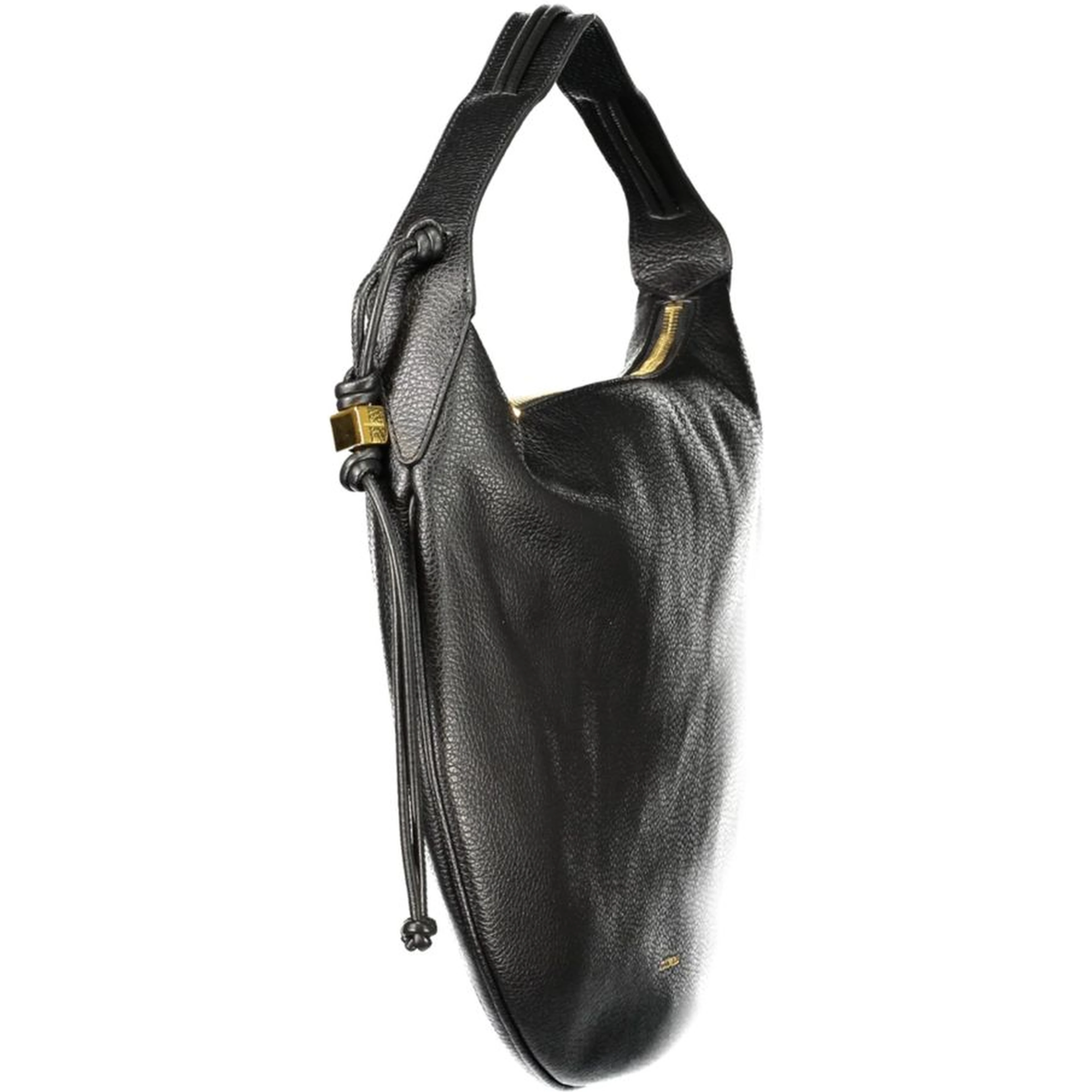 Black Leather Handbag