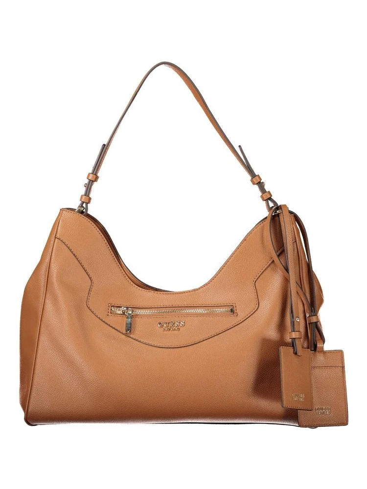Brown Polyethylene Handbag