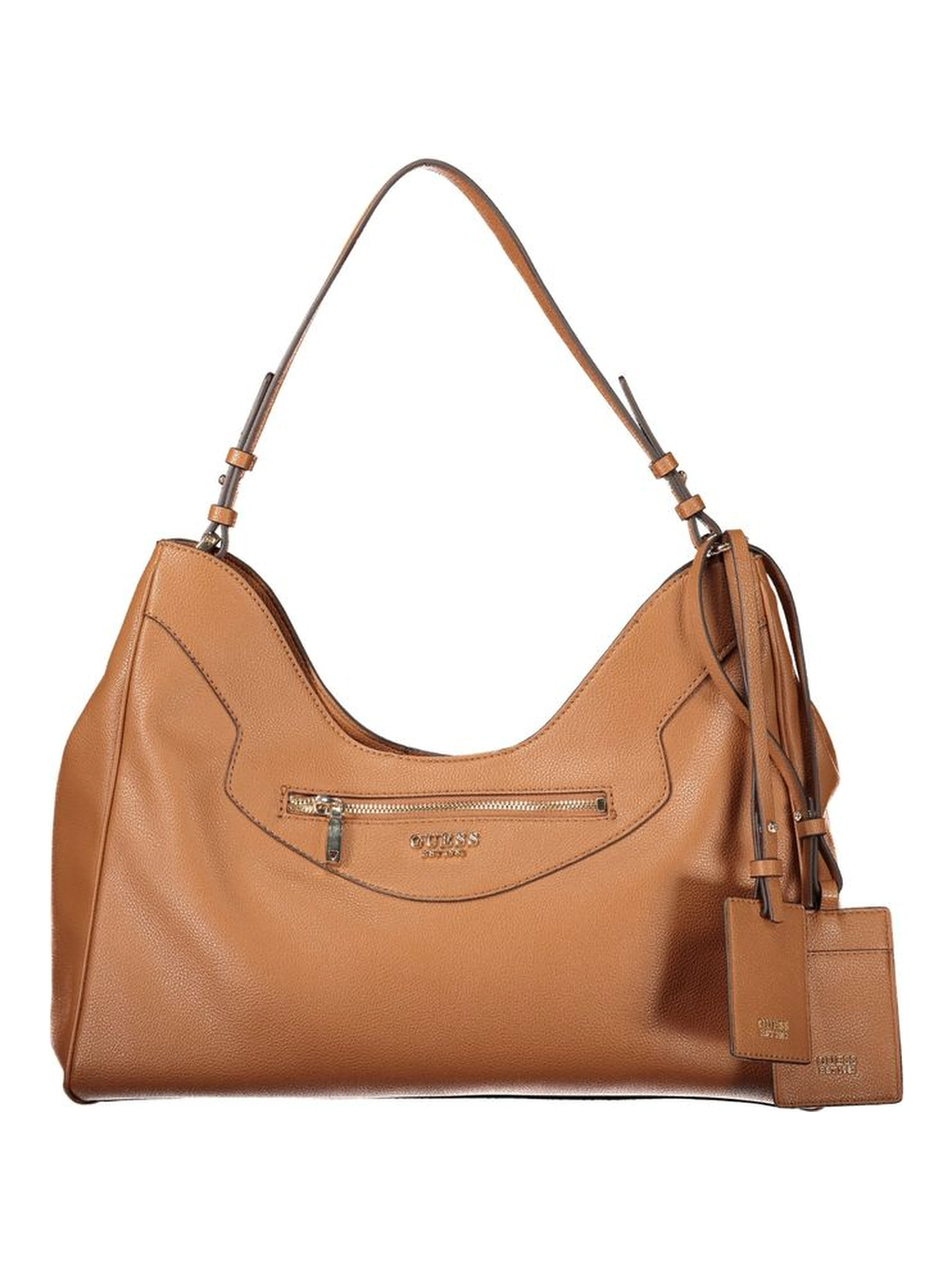 Brown Polyethylene Handbag