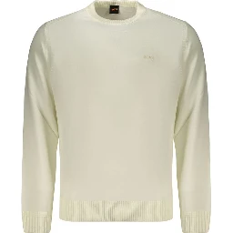 White Wool Sweatshirt