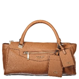 Brown Polyethylene Handbag
