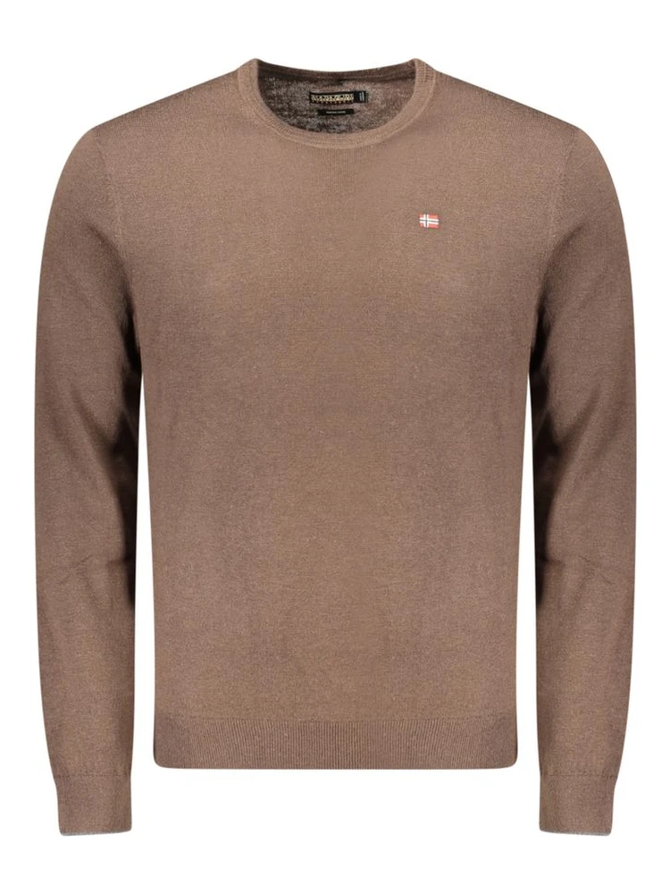 Brown Wool Sweatshirt