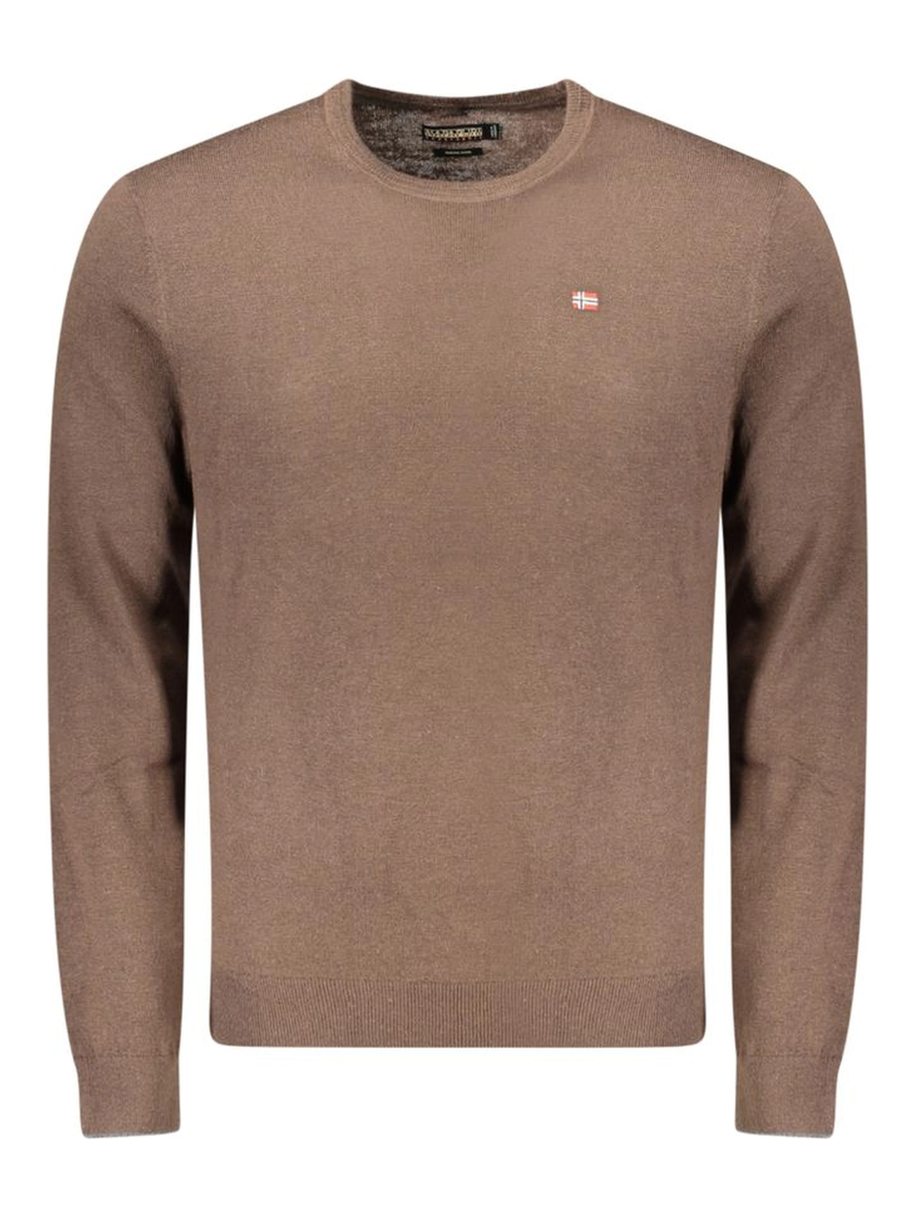 Brown Wool Sweatshirt