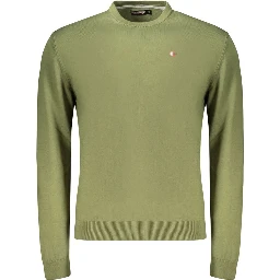 Green Cotton Sweatshirt
