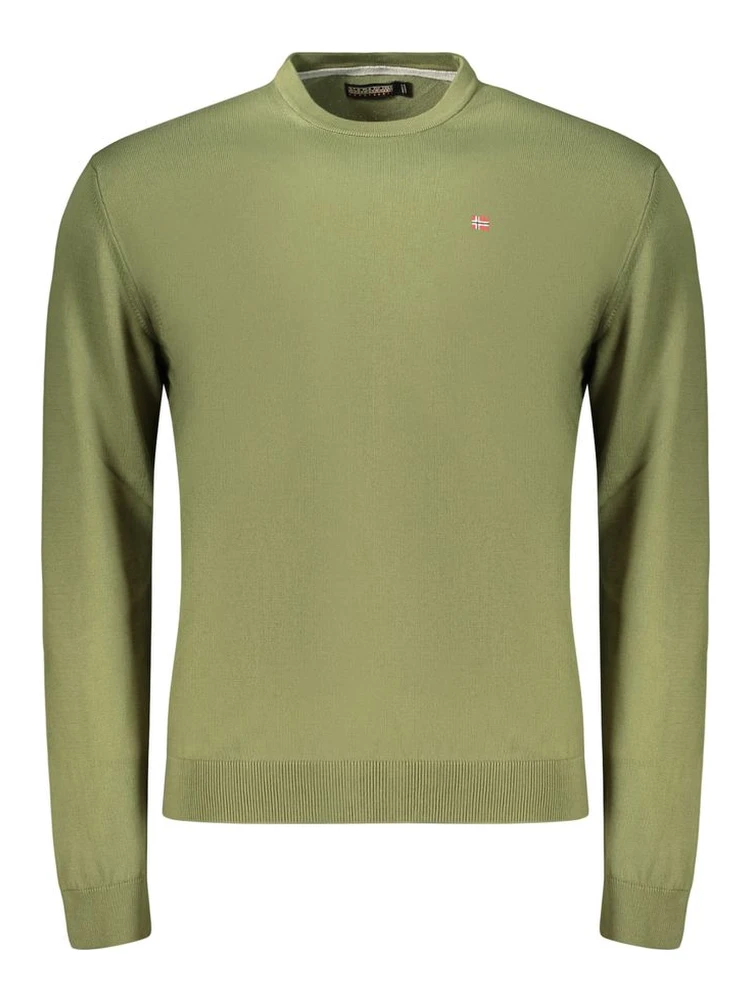Green Cotton Sweatshirt