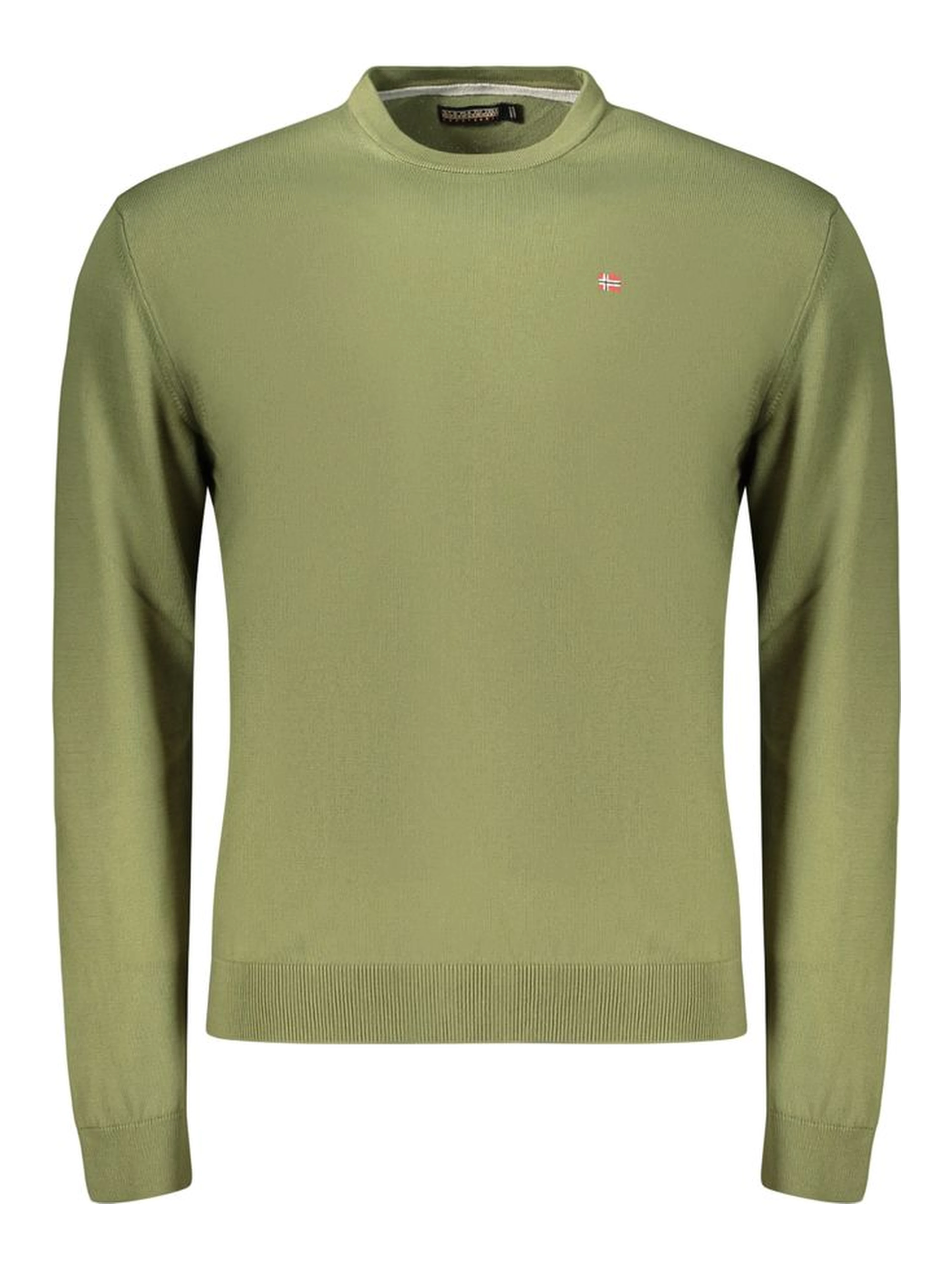 Green Cotton Sweatshirt