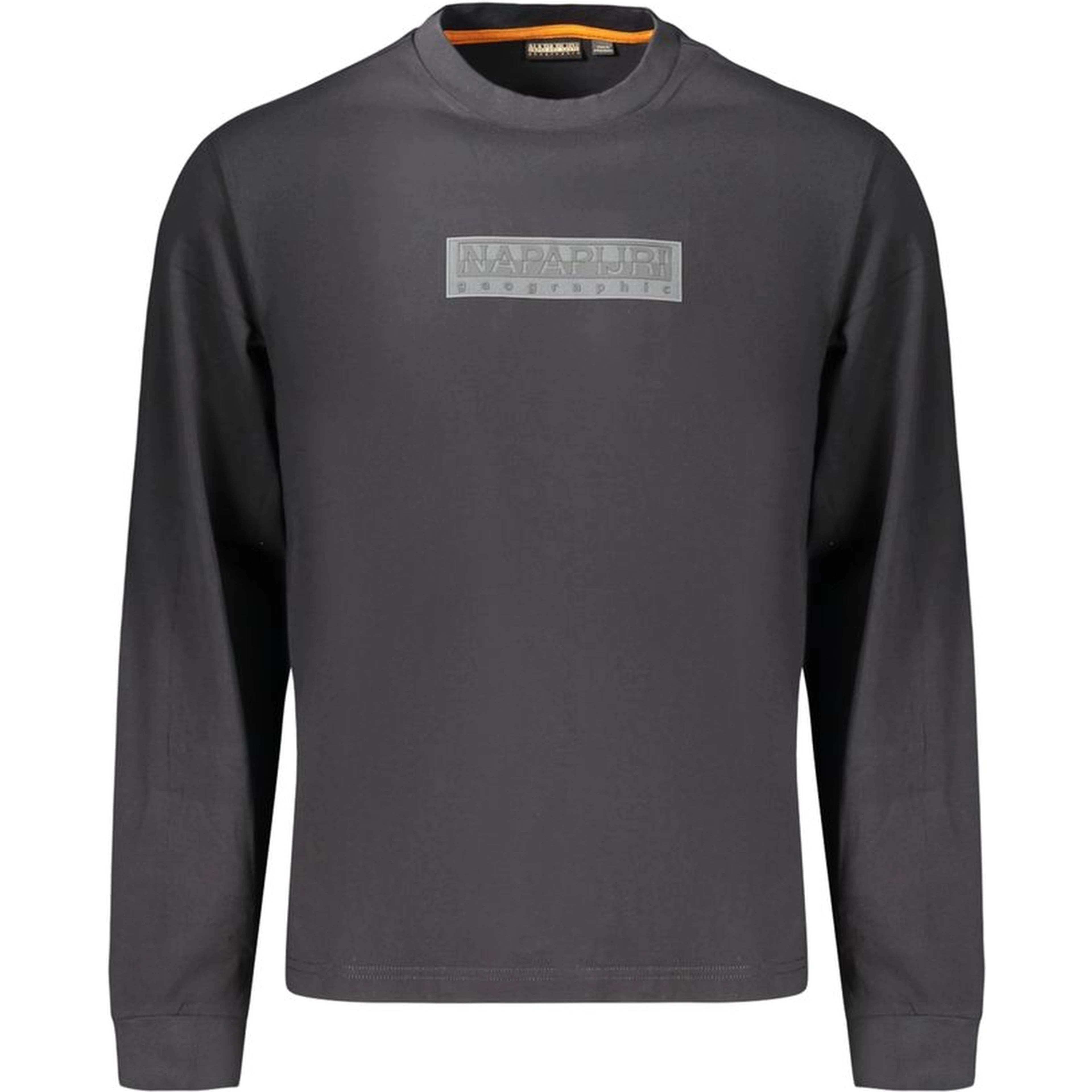 Black Cotton Men's T-Shirt