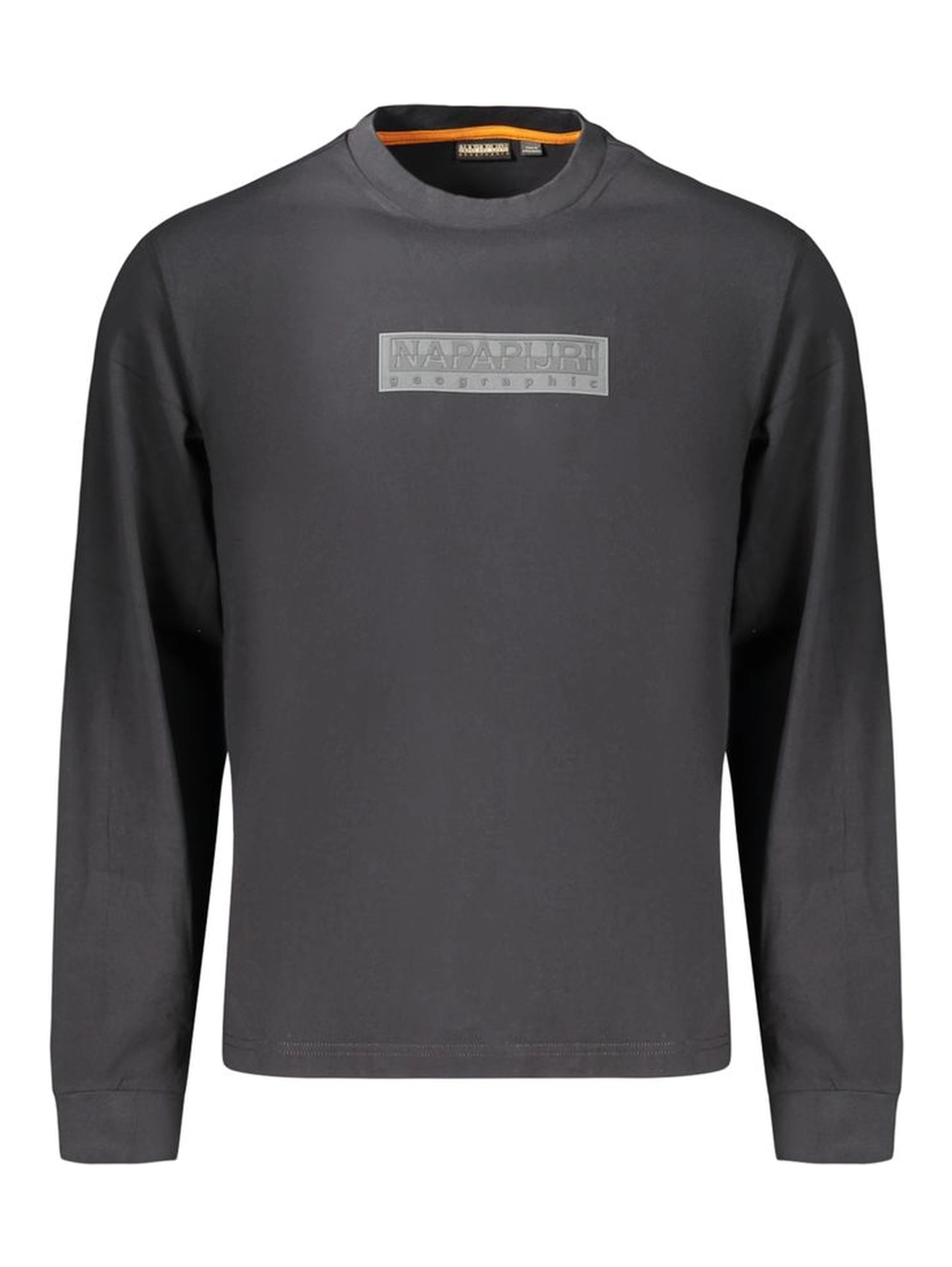Black Cotton Men's T-Shirt