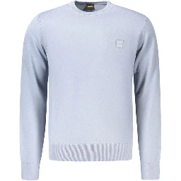 Blue Cotton Sweatshirt