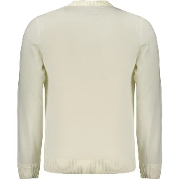 White Wool Sweatshirt