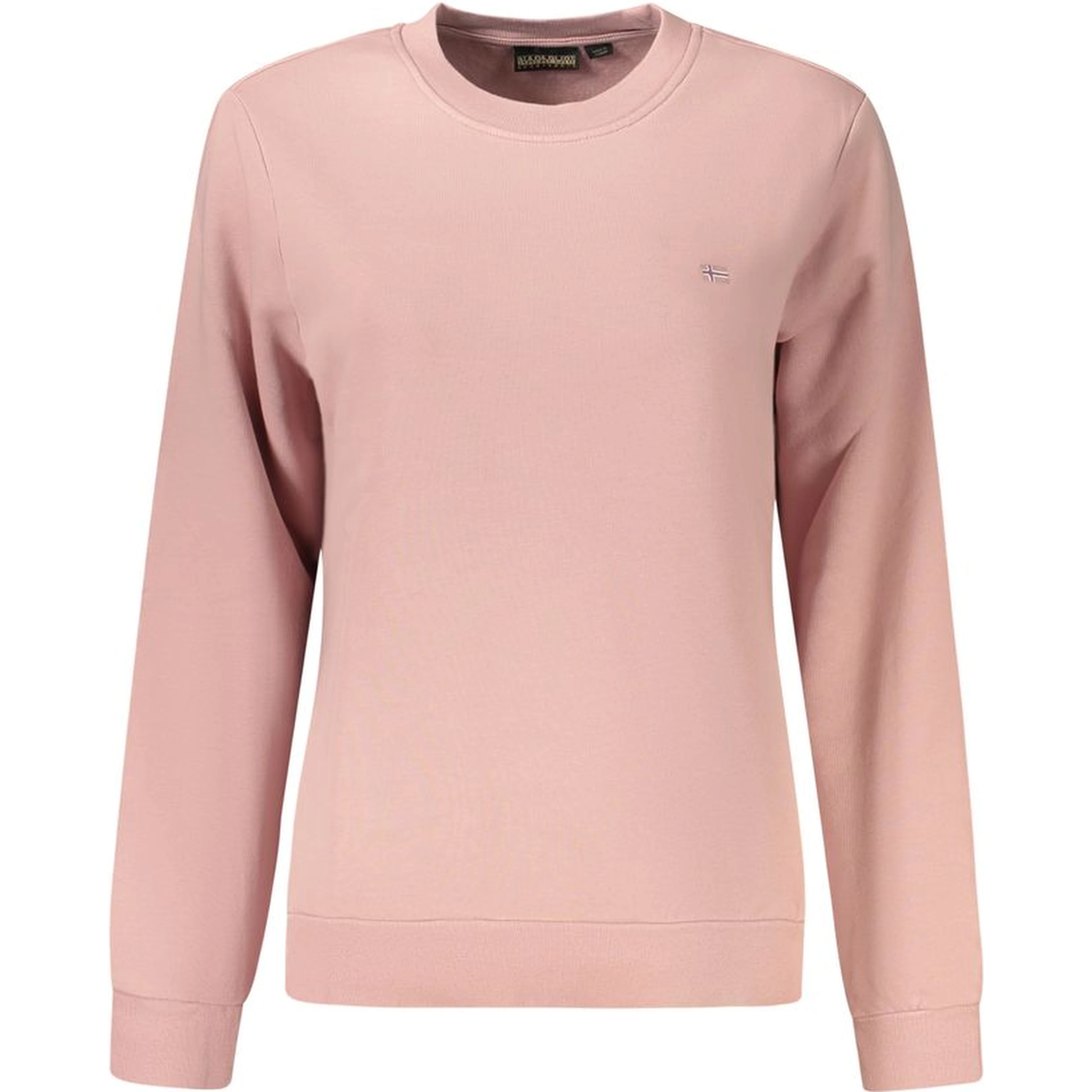 Pink Cotton Women's Sweatshirt