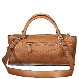 Brown Polyethylene Handbag