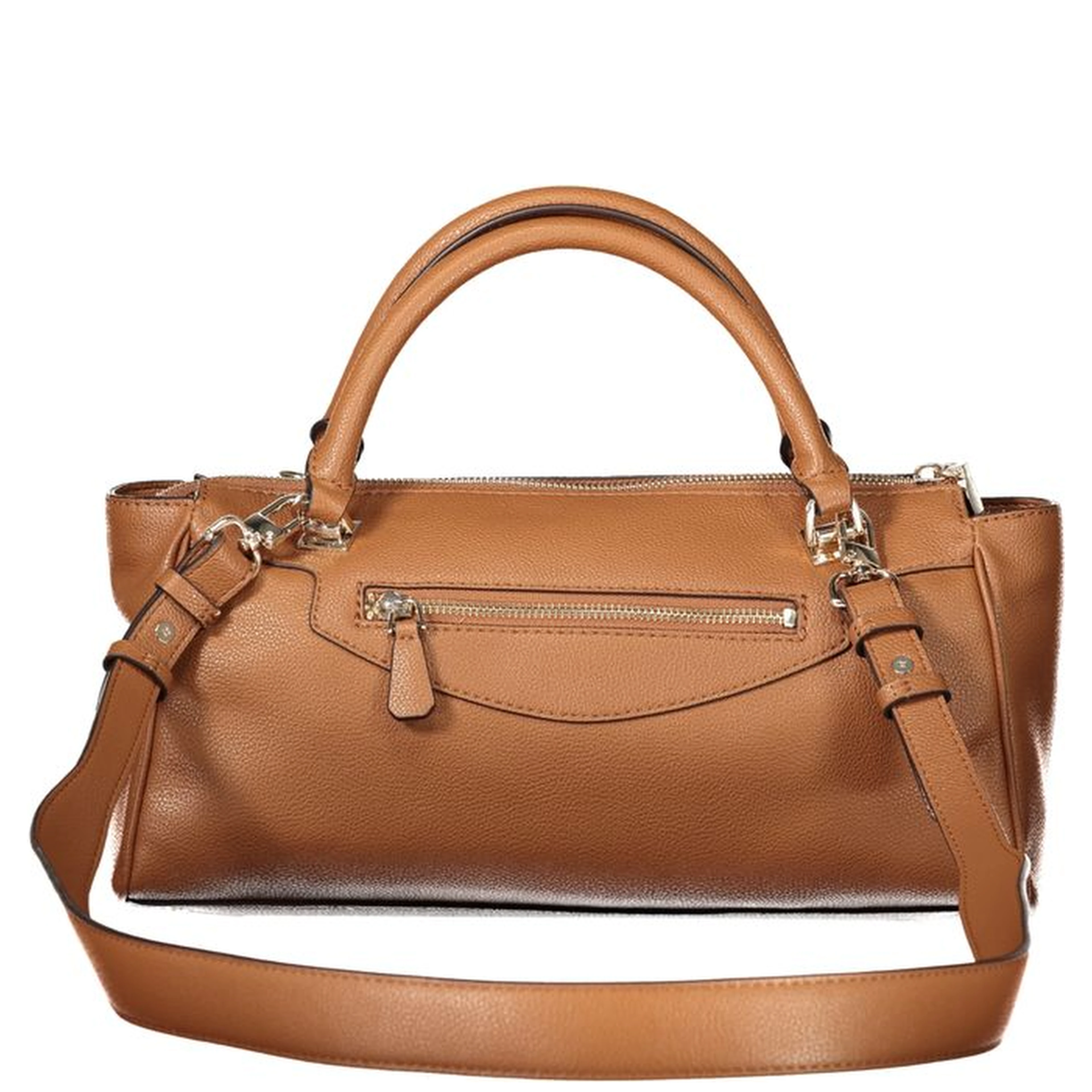 Brown Polyethylene Handbag