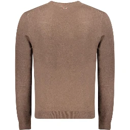 Brown Wool Sweatshirt