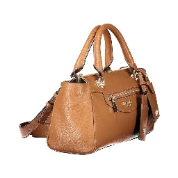 Brown Polyethylene Handbag