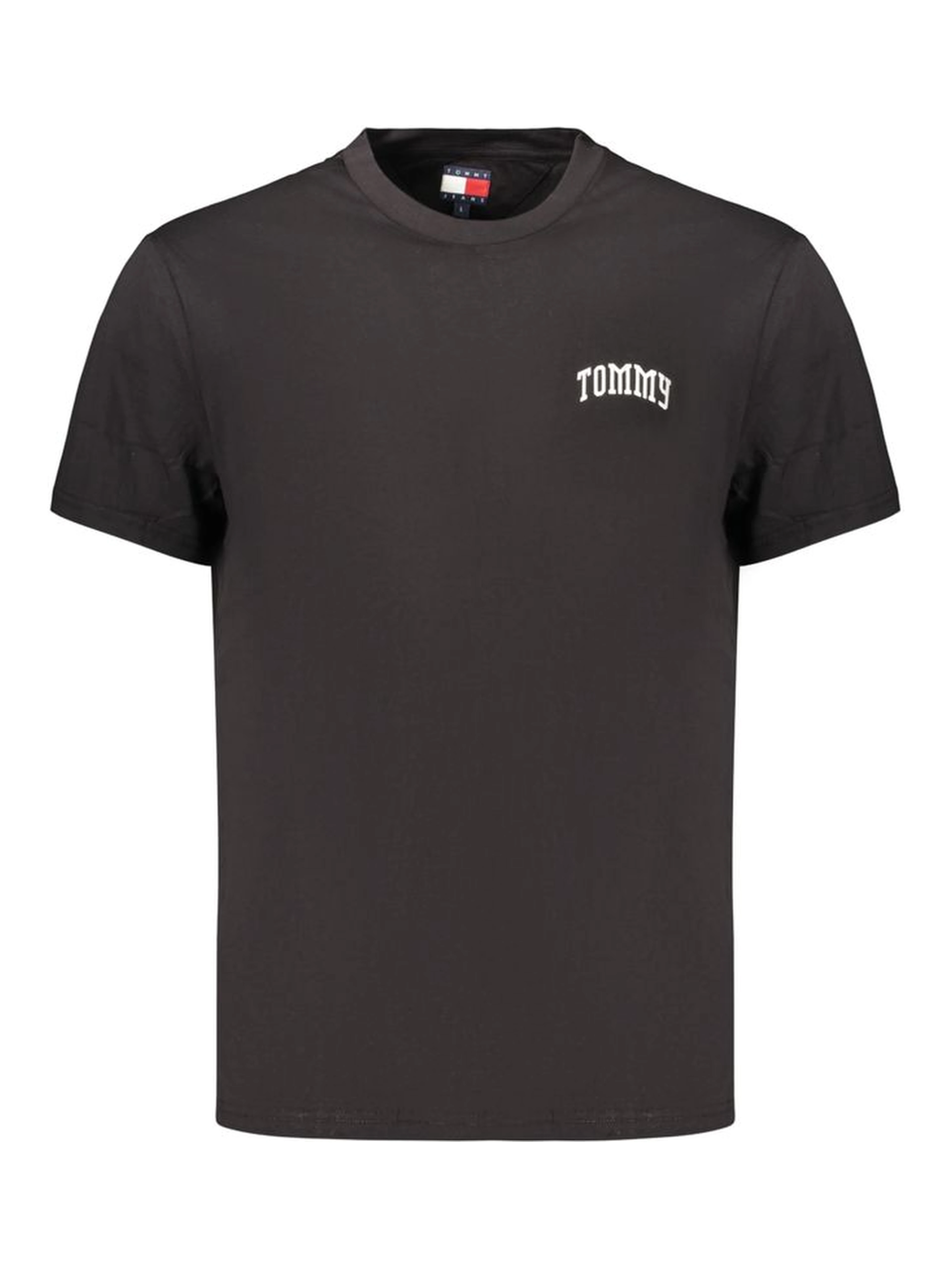 Black Cotton Men's T-Shirt