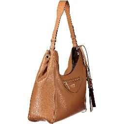 Brown Polyethylene Handbag