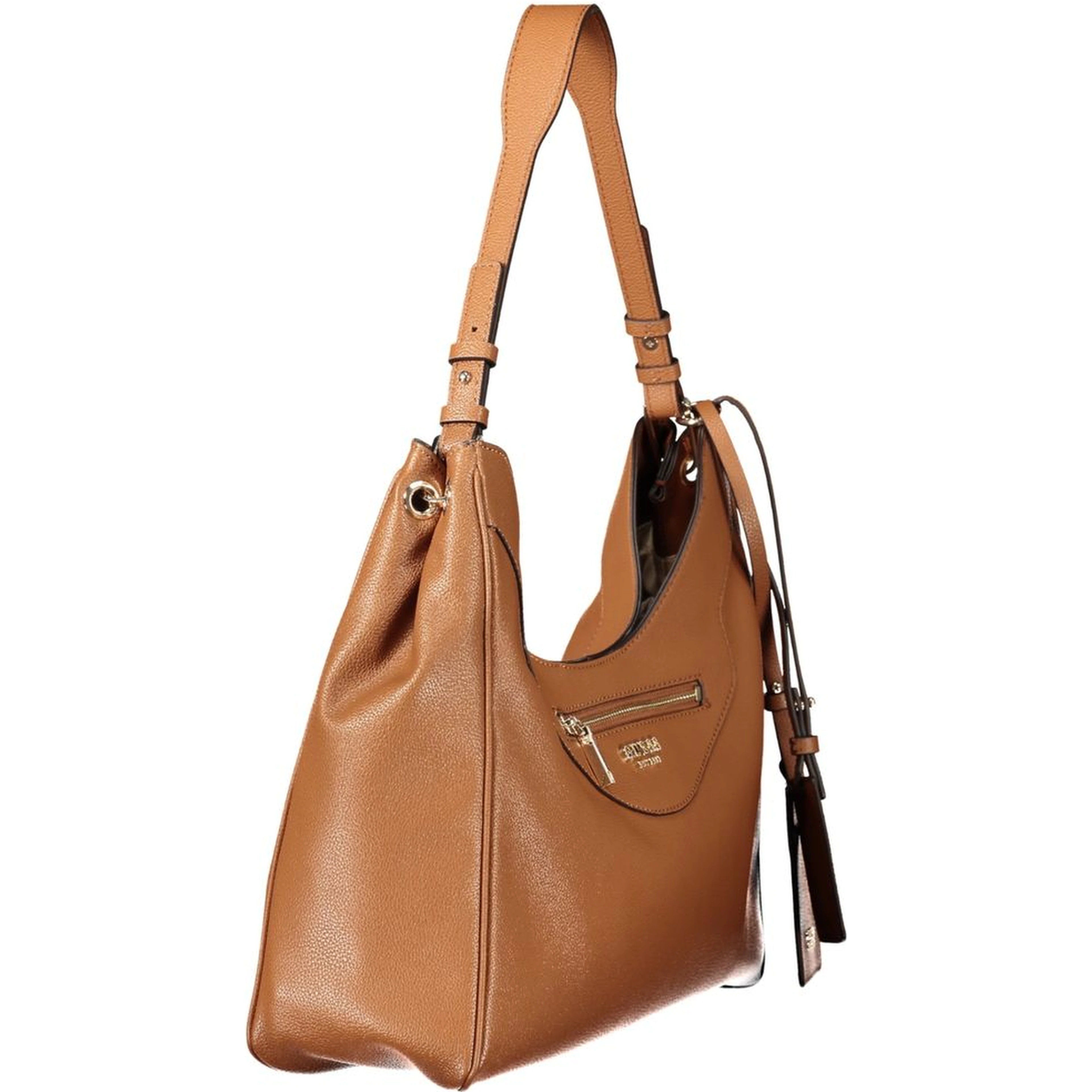 Brown Polyethylene Handbag