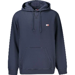 Blue Cotton Men's Sweatshirt